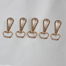 5Pcs 4 Sizes Metal Swivel Trigger Lobster Clasps For Bag Hook Key Chain DIY Zinc Alloy Gold Silver Belt Buckle Bag Accessories