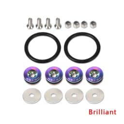 JDM Quick Release Fasteners Are Ideal For Front Bumpers, Rear Bumpers, And Trunk / Hatch Lids