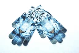 Lovely Unisex Animals Digital Pattern Cat Winter Elastic Knit Touch Screen Gloves Men Women Warm Full Finger Dancing Gloves B48