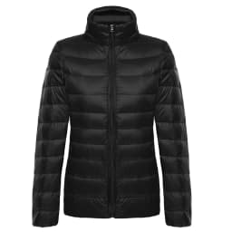 Women White Duck Down Jacket Winter Fall Female Ultra Light Down Jackets Slim Solid Long Sleeve Parkas Candy Color Zip Coat
