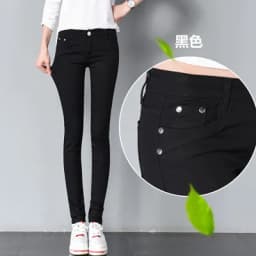 Spring Women's Oversize 34 White Pencil Pants Casual Cotton Leggings Trousers Office Slim Pantalones Elegant Stretch Sweatpant