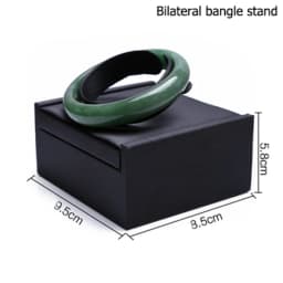 Jewelry Retail Store Black PU Ring Earring Stand Holder Bust Bangle Organzier Set Jewelry Pendant Necklace Chain Chokers Display