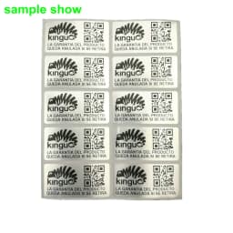 100pcs Customized Printed Tamper Proof Warranty Void Labels Stickers Seals Waterproof Support French Russian Spanish Languages