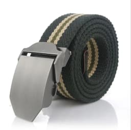 Men&women Canvas Belt Solid Alloy Buckle Luxury Jeans Belts For Men Vintage Tactical Belt Military Nylon Strap Male