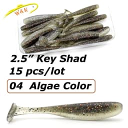 Perch Fishing Lures 5cm 6cm Soft Bait with New Color Green Rose Easy Shinner Mini Shad Freshwater Fishing Bait Jig Rig Swimbait