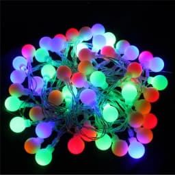 10M 100 Led Christmas Tree Garland String Xmas Decoration Outdoor Ball Curtain Navidad Curtain Fairy Holiday Lights EU Plug