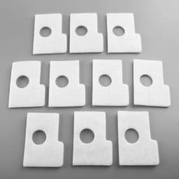 DRELD 10Pcs Air Filter Plate Kit Trimmer Parts For STIHL MS 180 170 MS180 MS170 018 017 Chainsaw Replacement Parts 1130 124 0800