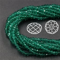 Crystal Rondelle Beads 2 3 4 6 8 10 12mm Glass Faceted Round Beaded For DIY Making Accessories Needlework Wholesale In Bulk