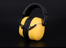 Anti-Noise Safety Earmuff Adjustable Over-Head SNR-35dB Ear Protector For Work Study Shooting Drumming Hearing Protection