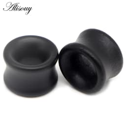 8-50mm Plugs and Tunnels Big Size Ear Tunnel Earrings Ear Stretcher Wood Expander Men Ear Piercing Body Piercing Tunnels Gauge