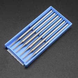 6PCS High Speed Tungsten Steel Burs Cone For Setting Gems Shank 2.35MM Jewellery Making Tools