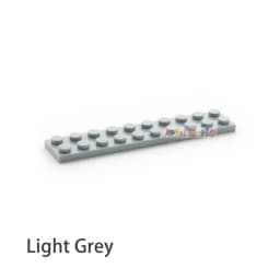 20pcs DIY Building Blocks Thin Figures Bricks 2x10 Dots Educational Creative Size Compatible With 3832 Plastic Toys for Children