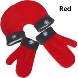 3pcs/set Couple Gloves Polar Fleece Lovers Winter Thicken Warm Glove 3 Color Sweethearts Christmas Gift Romantic Couples Mittens