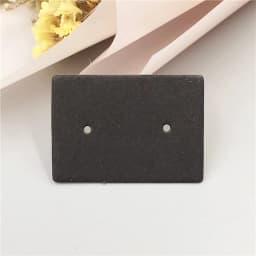 50pcs/lot 3.5x2.5cm Multi color Paper Cute Stud Earring Hang Tag Card Jewelry Display Packing Card Custom Logo Cost Extra