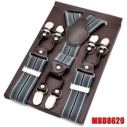 Man's Suspenders Casual Straps Y-Back Shape Men's Trousers Suspensorio Elastic Clips-On Ceinture Suspendue 3.5*120cm