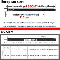 1Pcs Men's Leather Reversible Belt Roller Buckle 34mm Wide 1 Reverse for 2 Colors Suitable for pairing Casual Jean