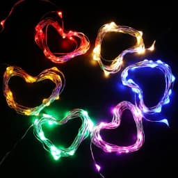 DC12V Micro Rice Wire Silver Fairy String Lights Xmas Garland Light Lamp for Christmas Party Wedding Decoration ourdoor 10m 20m