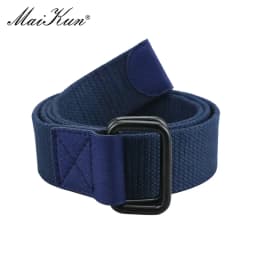 Maikun Men Double Ring Buckle Belt Tactical Canvas Men Belt Casual Harajuku Male Belt For Jeans
