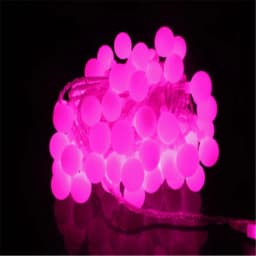 10M 100 LED Globe String Lights Warm White/White Ball Fairy Light for Party Christmas Wedding New Year Indoor&outdoor Decoration