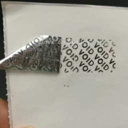 500pcs Anti-fake VOID Security Labels Removed Tamper Evident Warranty Sticker