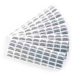 300pcs Printed Security Seals Tamper Evident Warranty Void Labels Sticker Seals 20mm X 10mm