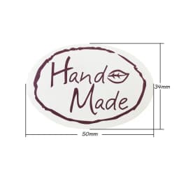 100PCS/Lot Korea DIY Multifunction Oval Sticker for Handmade Products Hand Made Sticker