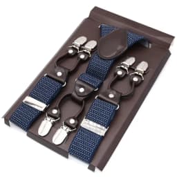 Man's Suspenders Casual Straps Y-Back Shape Men's Trousers Suspensorio Elastic Clips-On Ceinture Suspendue 3.5*120cm