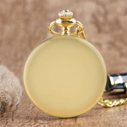 Antique Full Hunter Pure Color Quartz Pocket Watch Retro Steampunk Pendant Clock Hot Sale Souvenir Vintage Watches Dropshipping