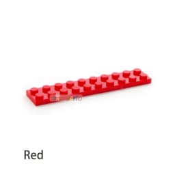 20pcs DIY Building Blocks Thin Figures Bricks 2x10 Dots Educational Creative Size Compatible With 3832 Plastic Toys for Children