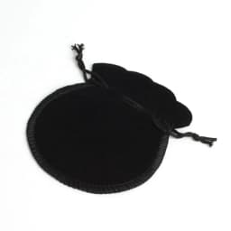 100Pcs Lovely Thin Velvet Pouch Drawstring Jewelry Bag 70*80mm,Party Holiday New Year Christmas Wedding Rings Promotion Gift Bag