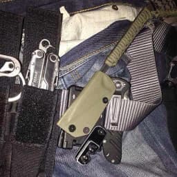 1set Tek Lok Outdoor Camp Travel Belt Loops Belt Clip For Knife Kydex Sheath/Holster A0419