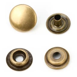 25sets 10/12/15/17/20mm Metal Sewing Snap Fastener Button Press Popper Stud Leather Bag Clothes Jacket Repair Rivet DIY