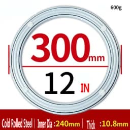 HQ WW01 NEW HEAVY DUTY Cold Rolled Steel Lazy Susan Turntable Dining Table Swivel Plate for WOOD TABLE with Horse Iron Acces
