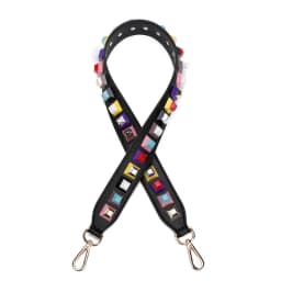 90cm Leather Shoulder Bag Strap With Rivet Customize Female Bag Handles Strap Removable Women DIY Handbag Accessories
