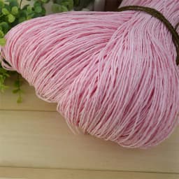 600 Meter 500g Natural Raffia Straw Yarn For Hand Knit Crochet Yarn Summer Hat Handbag Baskets Knitting Material DIY Craft