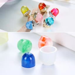 DIY Silicone Mold Pendant Cap Holder Epoxy Resin Jewelry Making Tools Necklace Molds 3D Solid Handmade Gifts