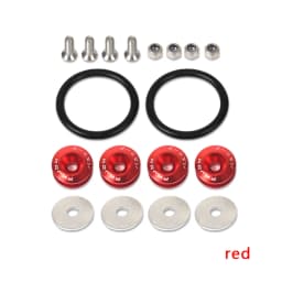 JDM Quick Release Fasteners Are Ideal For Front Bumpers, Rear Bumpers, And Trunk / Hatch Lids