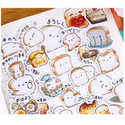 40pcs Creative Cute Self-made Bread Story/ Food Scrapbooking Stickers /Decorative Sticker /DIY Craft Photo Albums Kawaii
