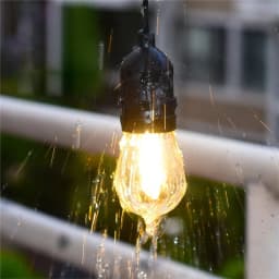 15M S14 String Lights E27 LED Retro Edison Filament Bulb Outdoor Garden Patio Holiday Wedding Garland LED S14 String Lights