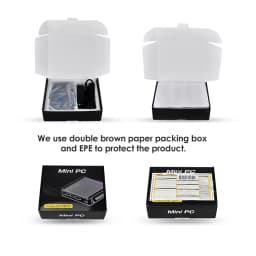 Qotom Mini PC Q300G4-S05 Core I3 I5 I7 with 4 Gigabit Ethernet NIC AES-NI Firewall Router Computer