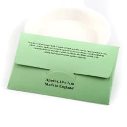 Free Shipping 10pcs/pack 10X7CM High Quality Cotton Silver Polish Cloth Silver Gold Clearing Jewelry Accessories