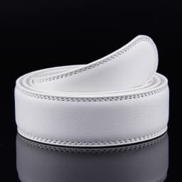 3.5cm Width Automatic Belt Strap High Quality genuine Leather Designer Mens Belts Luxury Waist Belt No Buckle White Red Yellow