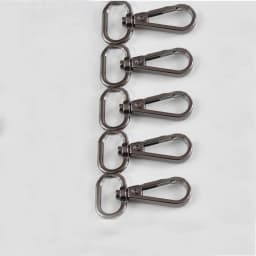 5Pcs 4 Sizes Metal Swivel Trigger Lobster Clasps For Bag Hook Key Chain DIY Zinc Alloy Gold Silver Belt Buckle Bag Accessories