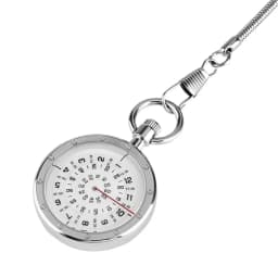 Minimalism Three-layer Second Disk Serpentine Design Hollow Movement Quartz Pocket Watch Pendant Gift With Chain Pocket Watches