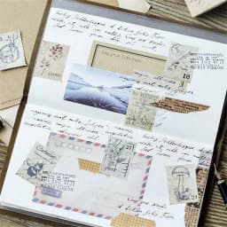 46pcs/box Kawaii Little Forest Post Office Mini Paper Sticker Decoration Diy Ablum Diary Scrapbooking Label Sticker Stationery
