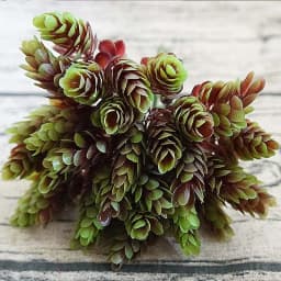 30Pcs/Bundle Fake Green Plant Cheap Artificial Plastic Flowers for Home Table Decorative Wedding Christmas Diy Candy Gift Box
