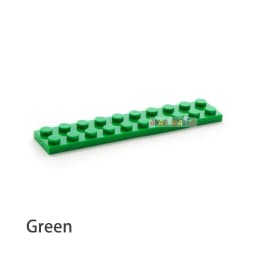 20pcs DIY Building Blocks Thin Figures Bricks 2x10 Dots Educational Creative Size Compatible With 3832 Plastic Toys for Children