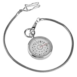 Minimalism Three-layer Second Disk Serpentine Design Hollow Movement Quartz Pocket Watch Pendant Gift With Chain Pocket Watches