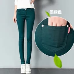 Spring Women's Oversize 34 White Pencil Pants Casual Cotton Leggings Trousers Office Slim Pantalones Elegant Stretch Sweatpant