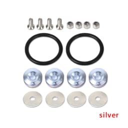 JDM Quick Release Fasteners Are Ideal For Front Bumpers, Rear Bumpers, And Trunk / Hatch Lids